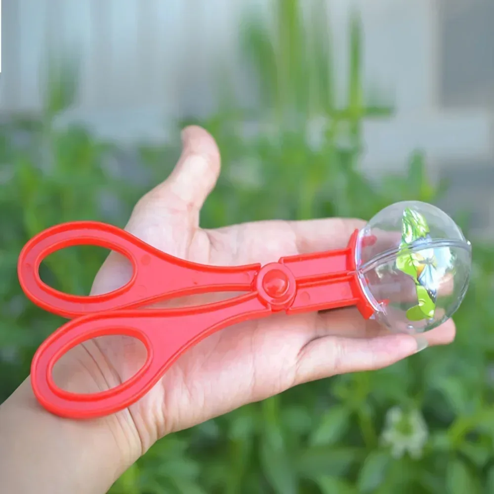 Color Bubble Large Bead Clip 5Pcs Outdoor Adventure Insect Catching Tool - Scissors Clip Bug Catching Clip