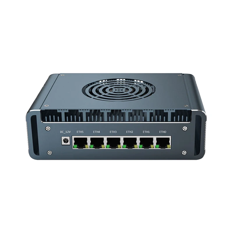 G31F Pfsense อุตสาหกรรม Mini Pc พัดลมระบายความร้อน 6 พอร์ต Lan Intel Core I7-13620H I5-1345U 10 แกนไฟร์วอลล์ Soft Router Routing