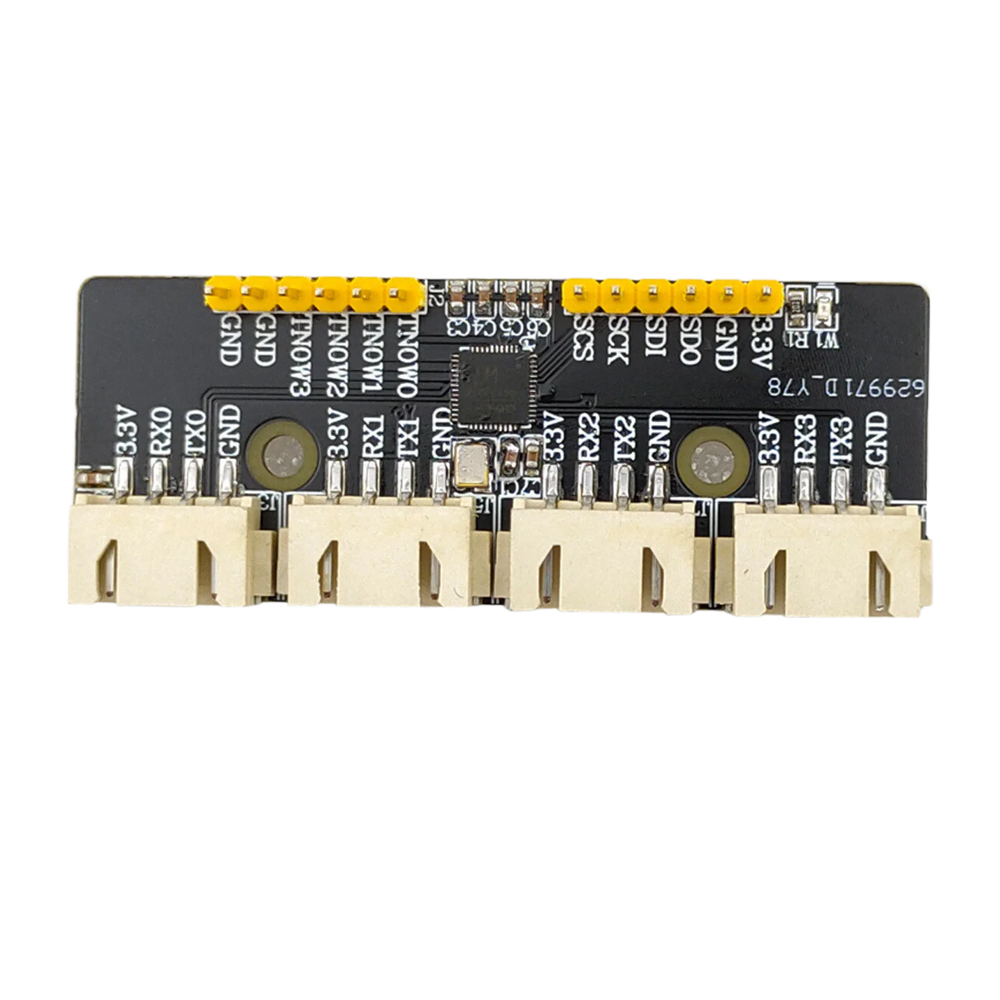SPI to Four Serial TTL Module CH9434M Extended Full/Half Duplex MCU for Serial Communication MCU