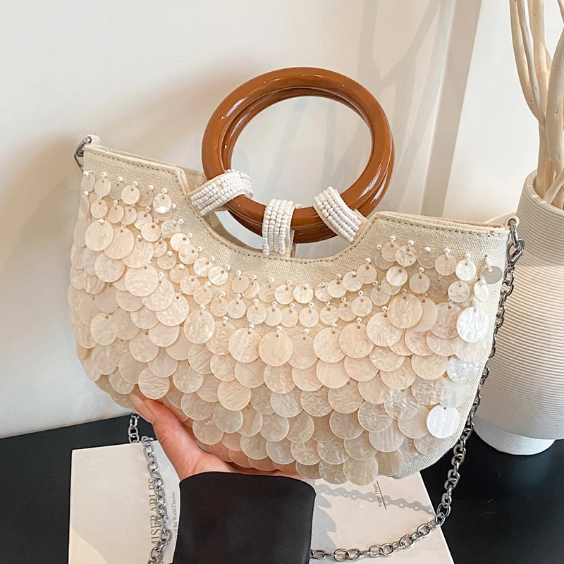 

High Quality Women Canvas Handbags Tote Bags Fashion Ladies Chain Shoulder Messenger Bags for Women Casual Female Crossbody Bag