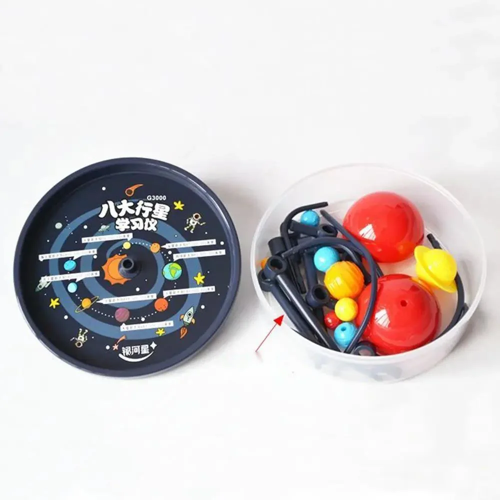 Solar System Planetarium Model Kit Astronomy Science Toys For Children Assembling Geography Teaching Supplies Educational Toys