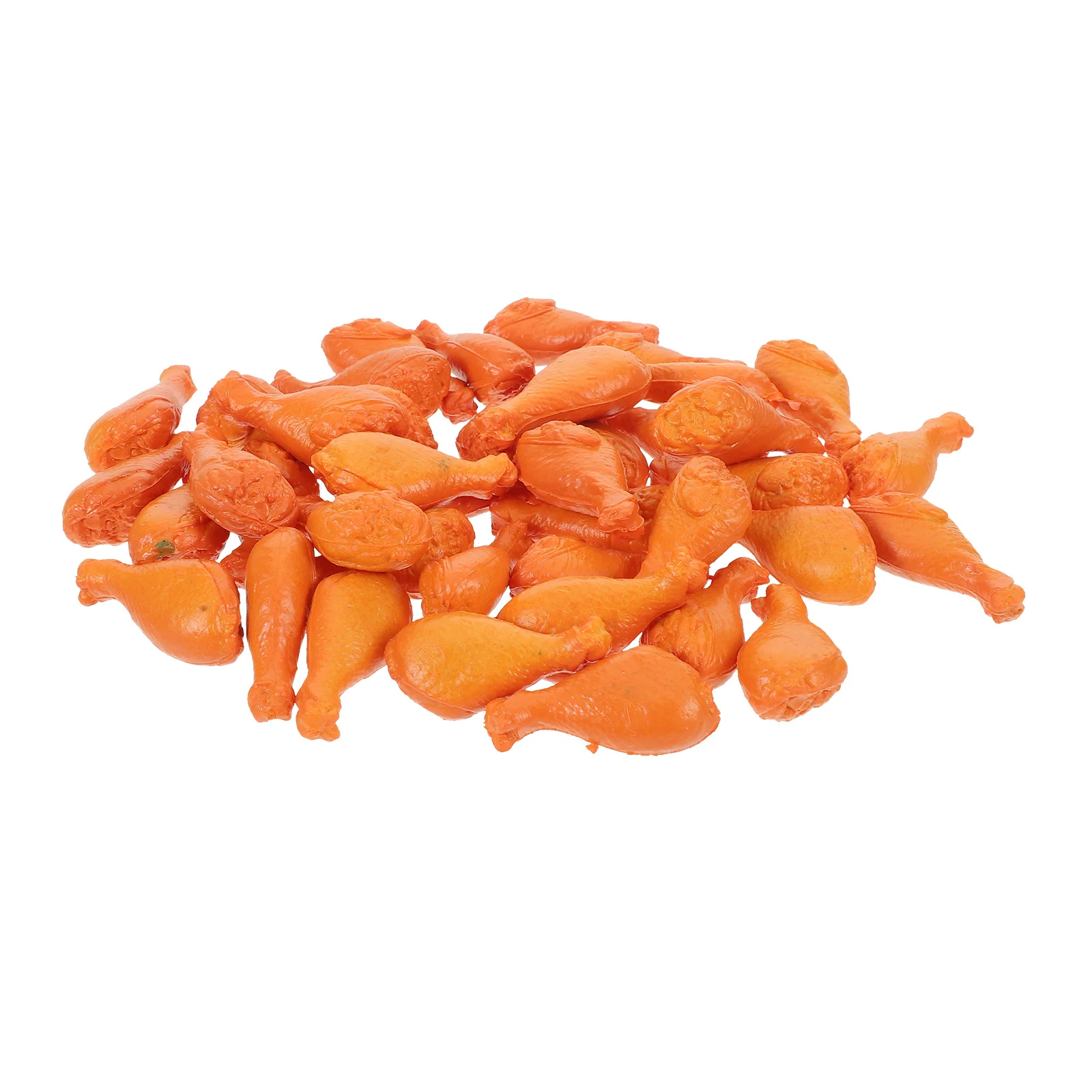 

40Pcs Miniature Chicken Leg Realistic Fake Food Simulation Pieces for Dollhouse Kitchen Play Props Faux Braised Chicken