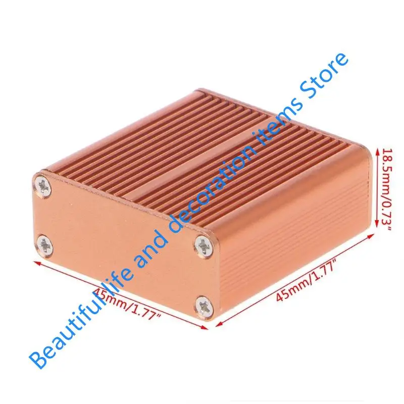 XX9B DIY Алюминий для корпуса Электронный проект PCB Box 45x45x18.5mm