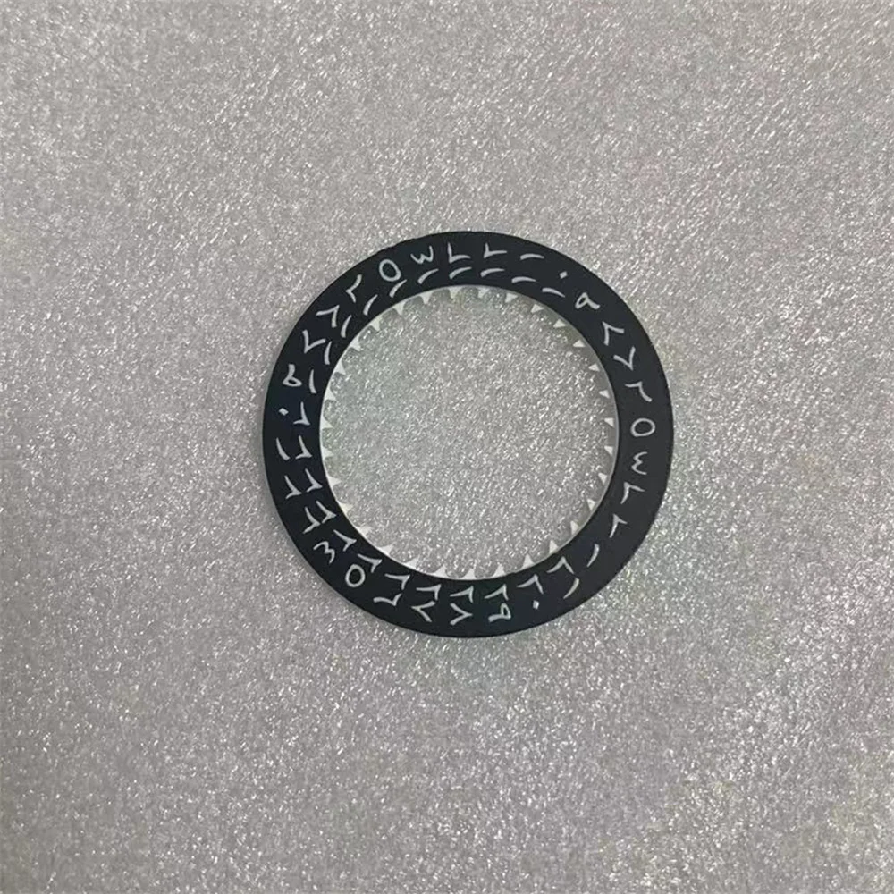 ปฏิทิน Disk สีเขียวส่องสว่างศิลปะคำตัวอักษรปฏิทินสำหรับ NH35/NH36/4R35/4R36นาฬิกาการปรับเปลี่ยนอุปกรณ์เสริม