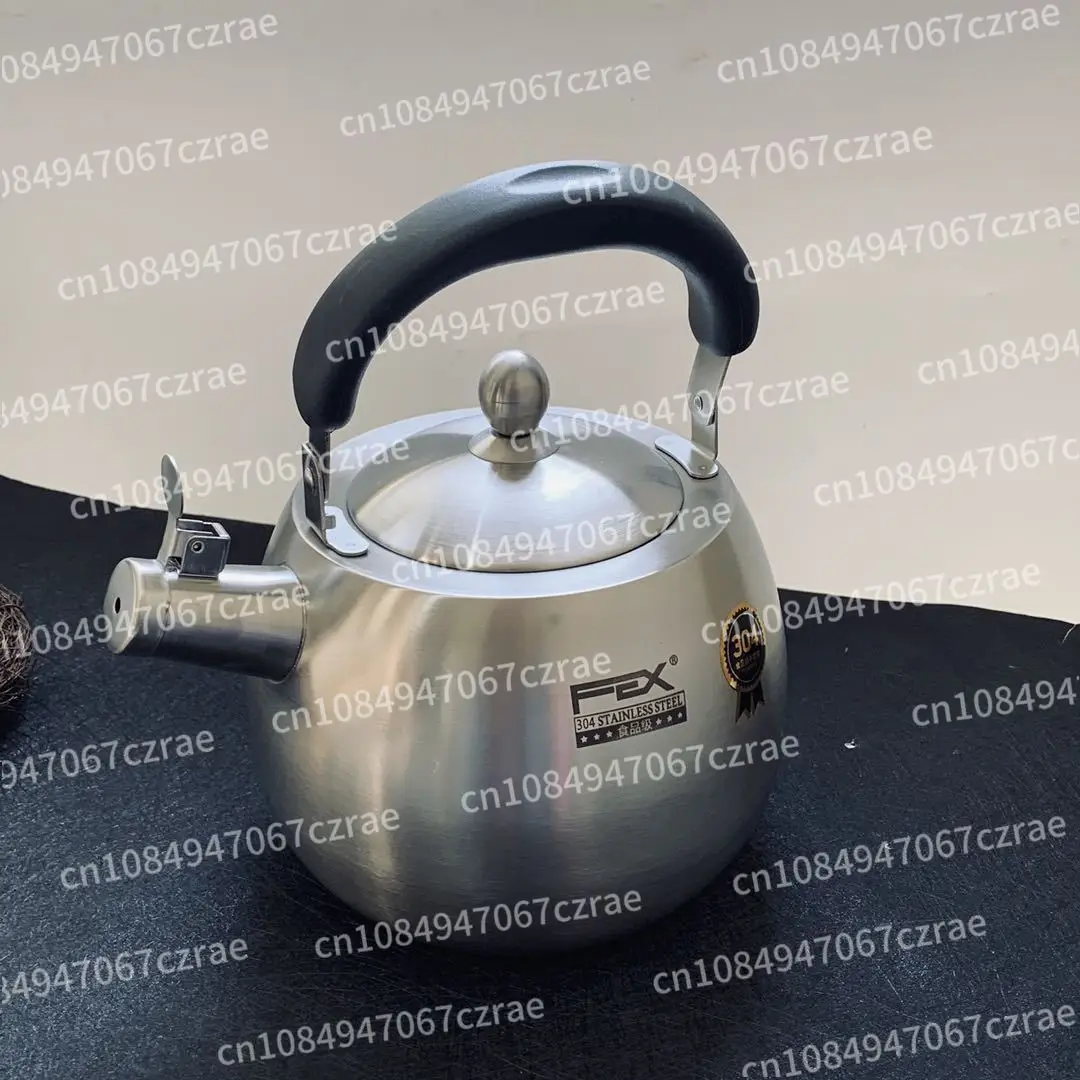 Extra Thick Integrated 304 Stainless Steel Kettle Sound Whistle Gas Gas Fire Kettle