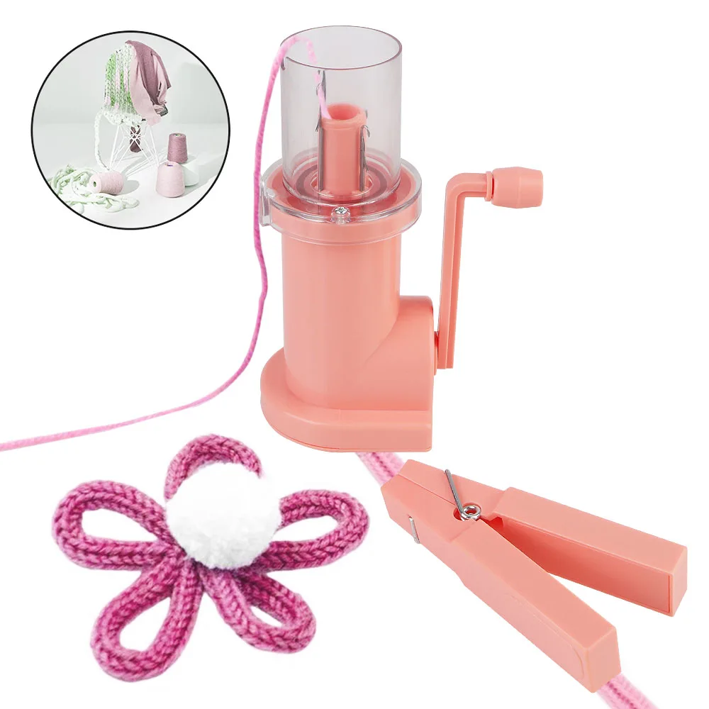 

Embellish Hand Knit Loom Spool Knitter Creative Knitting Machine Craft Bracelet Weave Tool Portable Hand-Knitted