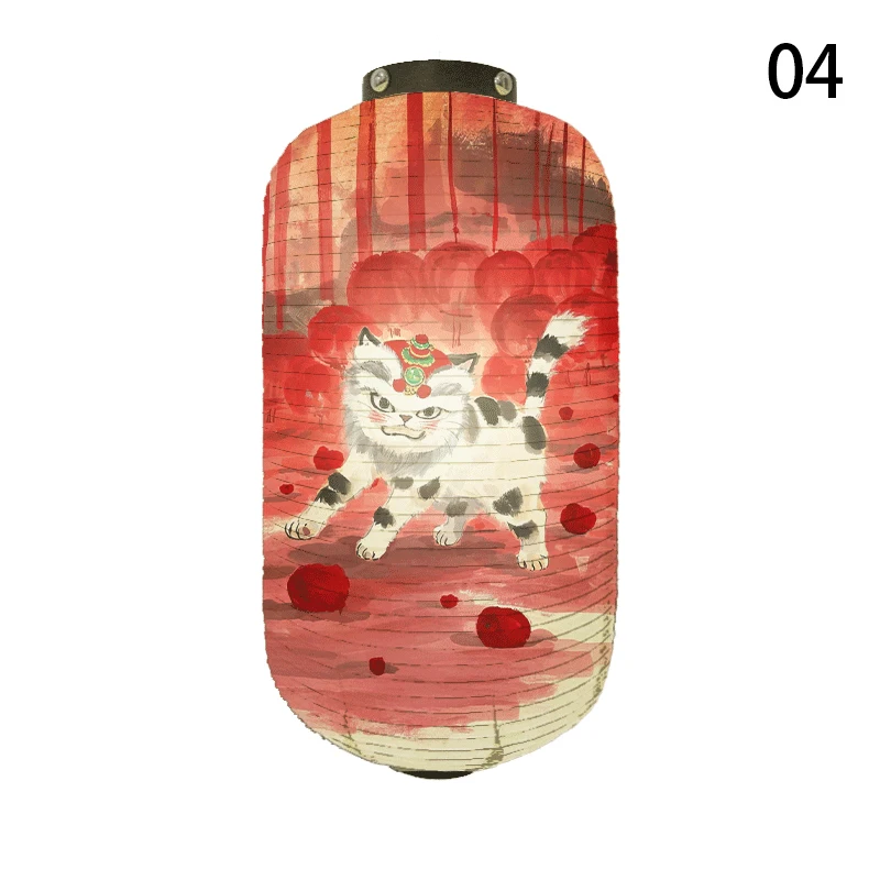 

Chinese style ink painting Lantern Lucky Young Tiger Hanging Lantern Hot Pot Restaurant teahouse Hotel Decor festival New Year