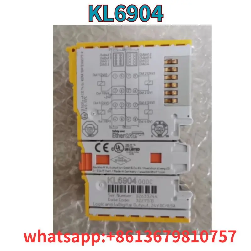 

New KL6904 Safety Module Original Authentic Fast Shipping