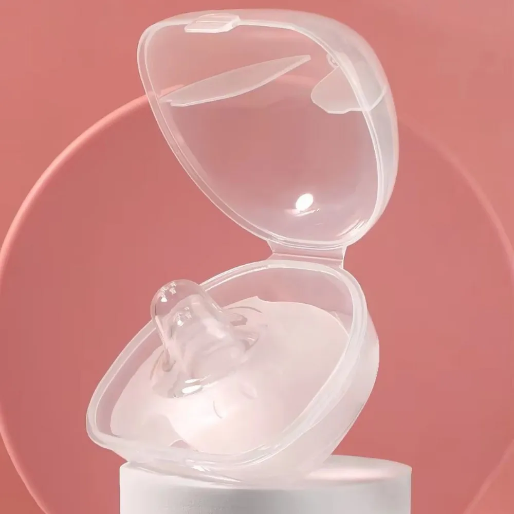 Nipple Shields for Breastfeeding Newborn, Contact Nipple Guards for Breast Feeding with Flat, Inverted Nipples