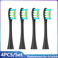 4pcs/6pcs Brush Heads for Oclean Electric Toothbrushes Universal Vacuum Sealed Packaged