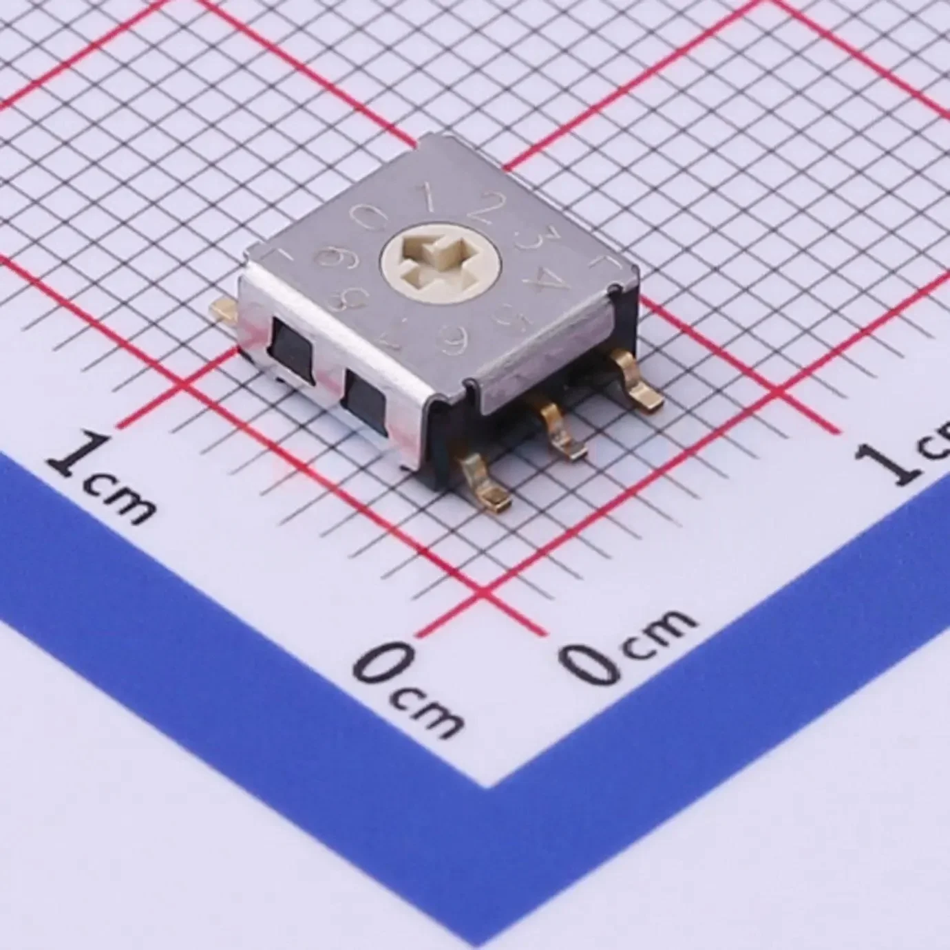 

5 шт./лот R7M3-10Ra-V-T/R Diptronics оригинальный оригинальный Smd 7*7 мм 0-9 10-позиционный поворотный энкодерный переключатель