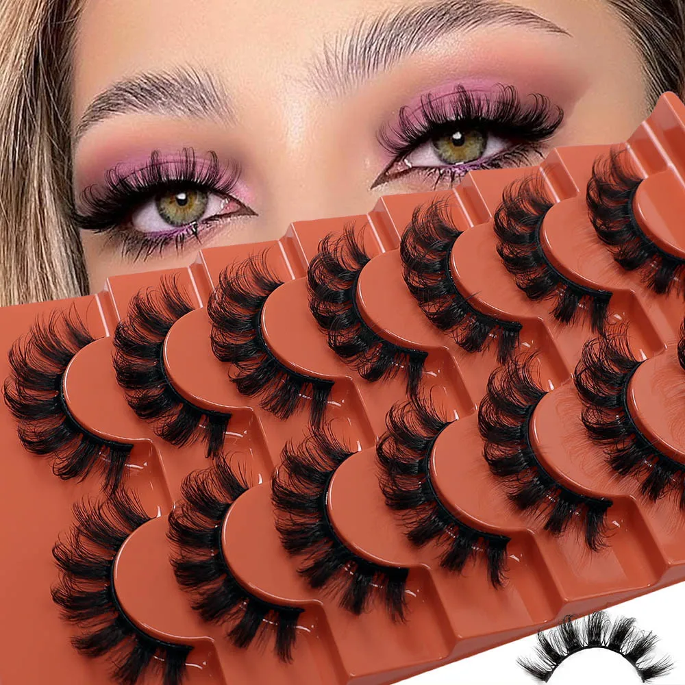 7 Pairs Of Fluffy 8… - image