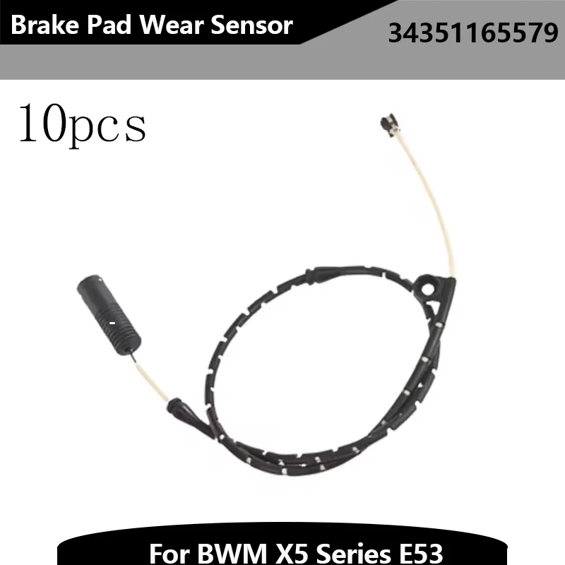 10pcs Car Accessories Brake Pad Wear Sensor 34351165579 For BWM X5 Series E53 3435 1165 579