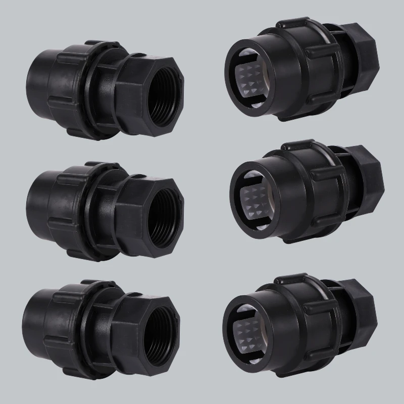 Black PE Pipe Conversion Fast Joint 1/2