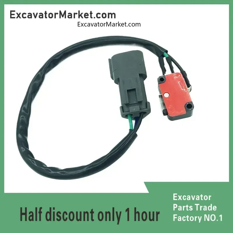 

For Caterpillar E320B 320C 320D Microswitch Hydraulic Safety Lock Pilot Lock Switch Excavator Accessories High Quality