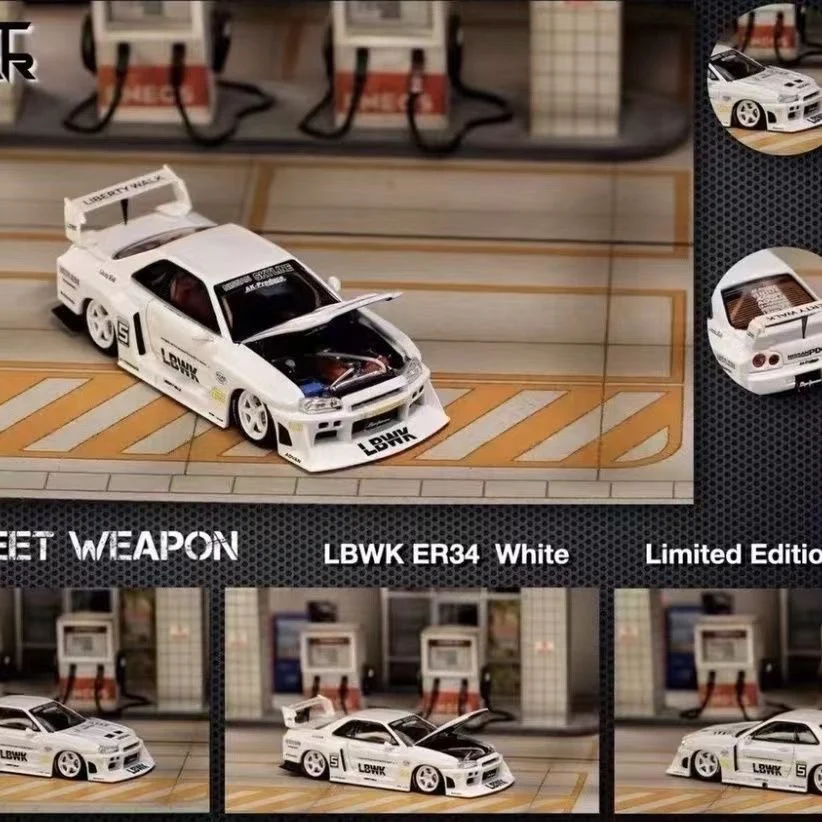 Street SW Limited Edition 1:64 ER34 Open Lid LB Wide Body GT-R
