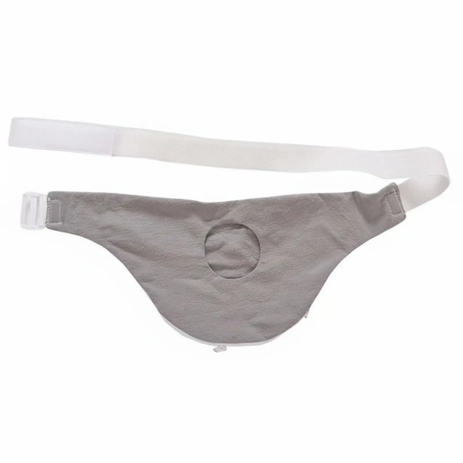 Reusable Stoma Bag Protector Dustproof Cover Cotton Adjustable Strap Ostomy Care Ventilated Design for Home and Travel Use