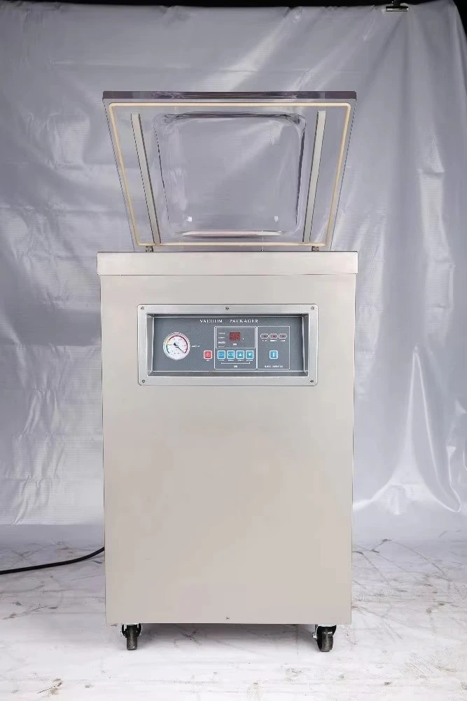 آلة تعبئة مفرغة بغرفة واحدة آلة تعبئة وتغليف تجارية كبيرة من الفولاذ المقاوم للصدأ #3