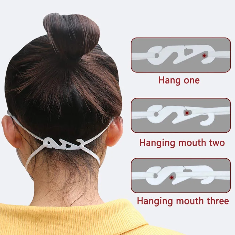 Retainer Mouth Anti-Slip Hook Adjustable Grips Ear for Face-Mas Extension Mask Mask Accessories