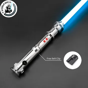 abera Kyle Lightsaber Smooth Swing Metal Hilt Ağır Düello Sesler Renk Değişimi Piksel Jedi Lazer Kılıç Cosplay Oyuncaklar Gifler