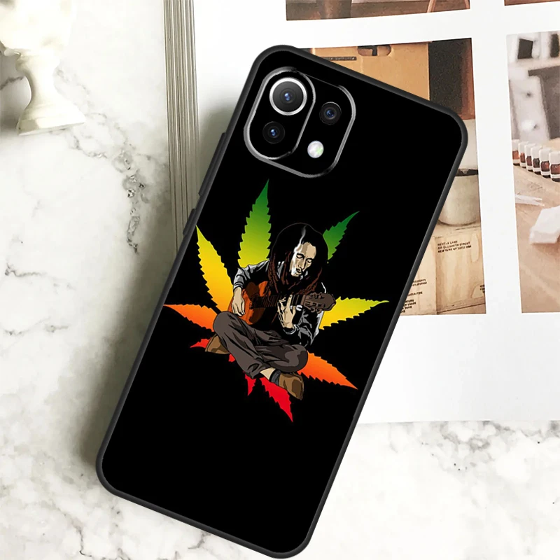 Bob Marley Case For Xiaomi 13 14 Pro Ultra 12 13 Lite 11T 12T 13T POCO F5 M6 X3 X5 X6 Pro F3 M5s Cover