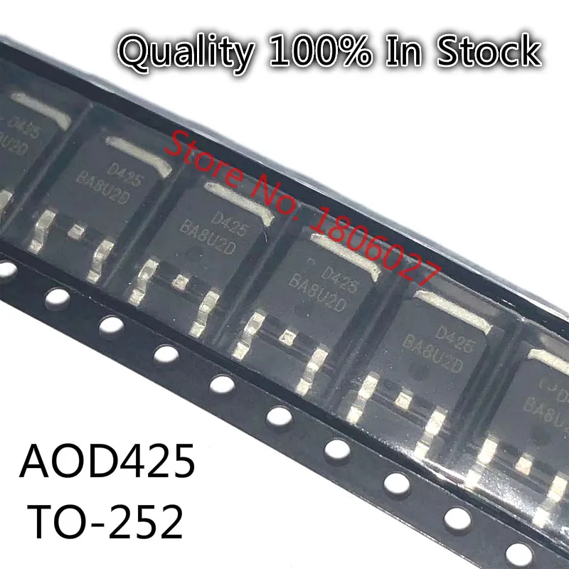 10PCS/LOT  AOD407  D407  AOD424  D424  AOD425  D425  AOD442  D442  AOD458   D458  AOD486A D486A  AOD256 D256  AOD538 D538 TO-252