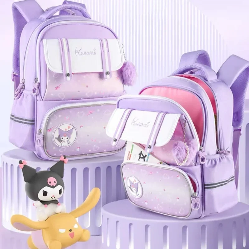 Sanurgente-Sac à Dos observateur de Grande Capacité avec Protection de la Colonne Vertébrale, Cartable Mignon avec Dessin Animé pour Enfant, Nouvelle Collection