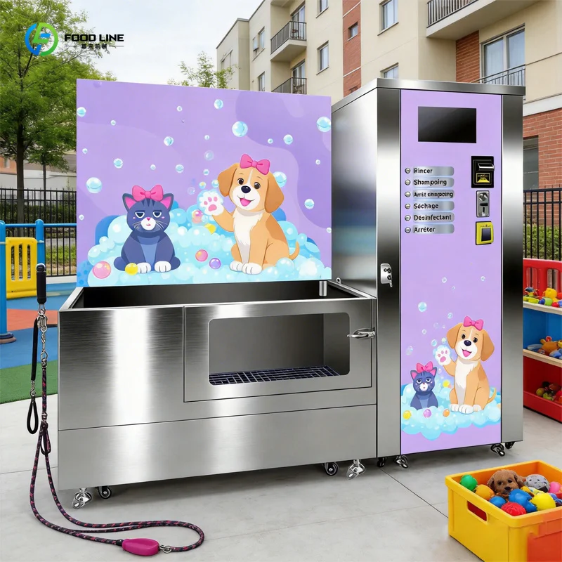 Customized Commercial Self Service Dog Washing Equipment Customizable Design Export Standard For Pet Shops