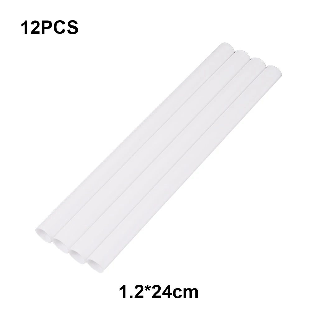 Cake Rack Rod Plastic Staggered Floor Plate Stand Hollow Structure Straw Detachable Thicken Dowel Sticks 1.9X15cm
