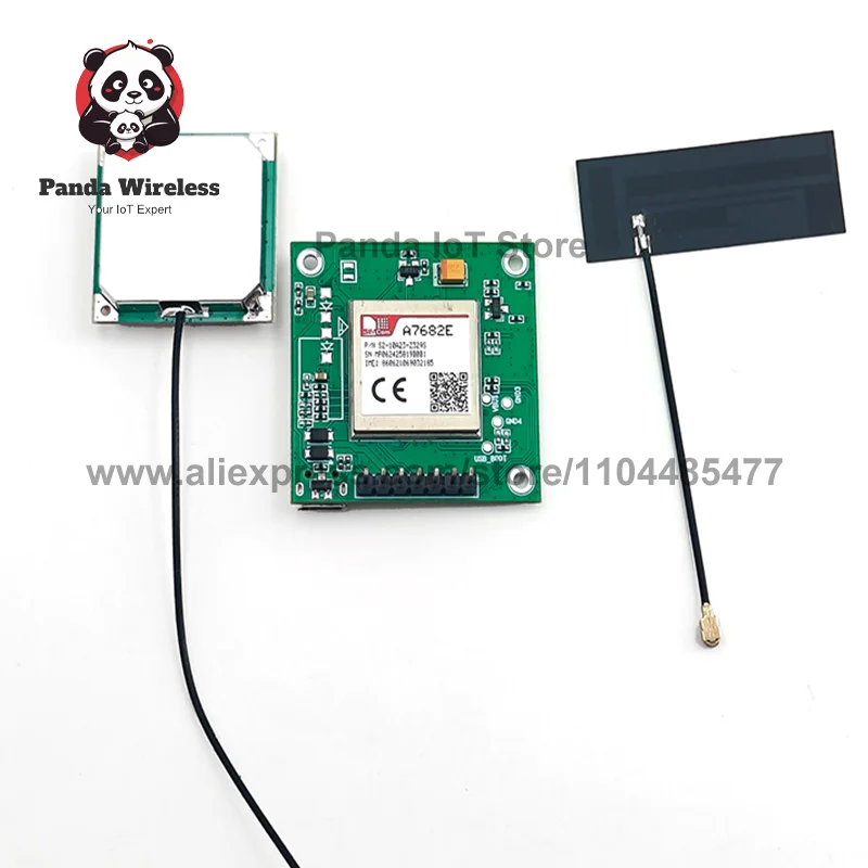 

SIMcom A7682E Модуль LTE Cat 1 FDD/GSM/GPRS/EDGE LCC+LGA — соответствует стандарту SIM800C SIM868-серии с GPS-антенной FPC