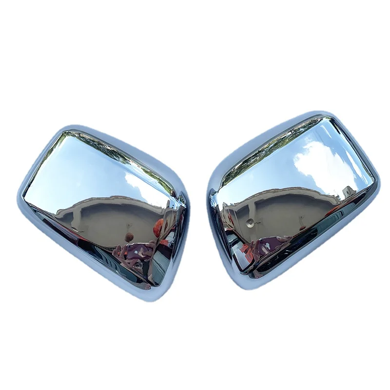 ABS Chrome Rearview Side Door Mirrors Cover Trim Car styling For Nissan Navara D40 2006- 2013