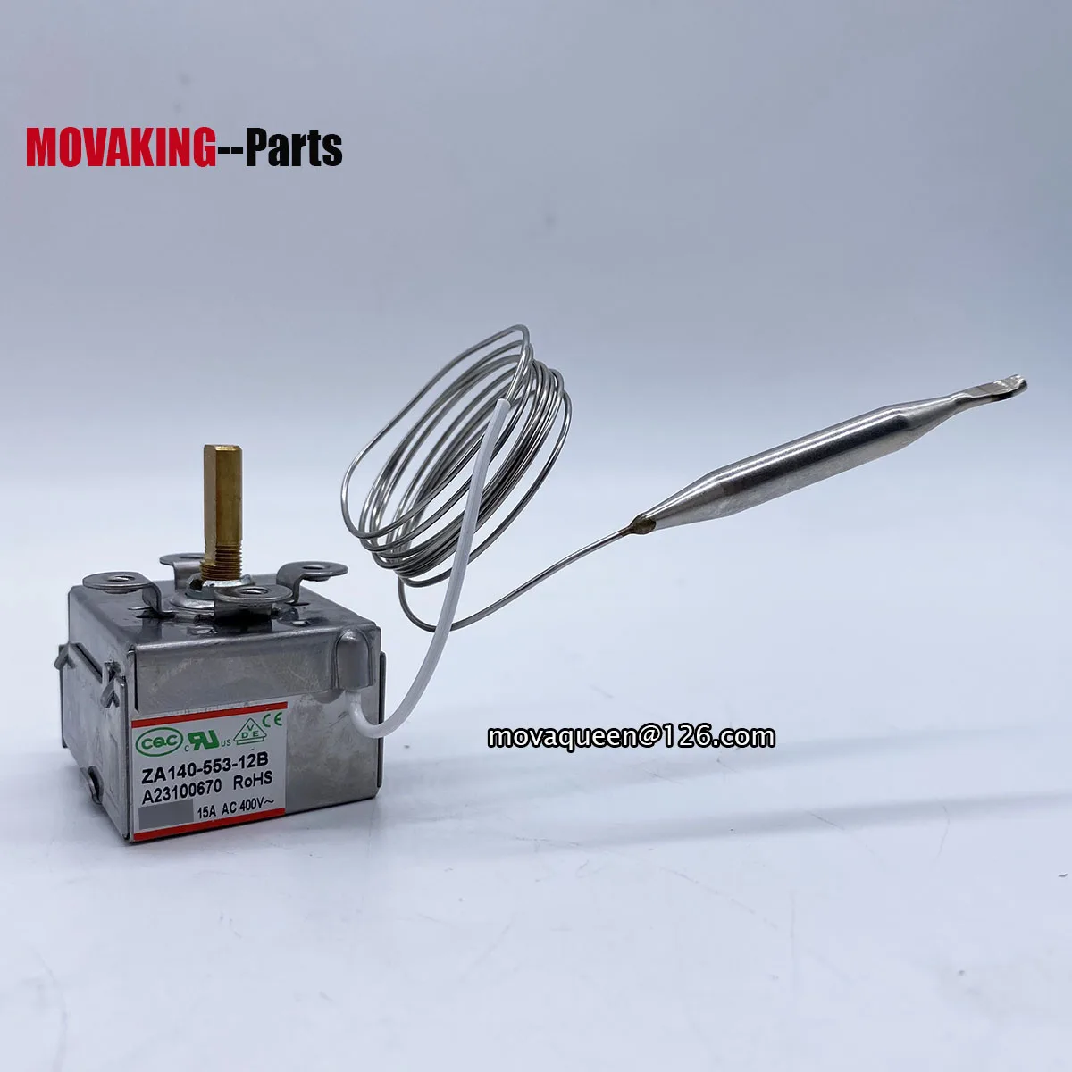 Kitchen Steam Cabinet Parts ZA140-553-12B Temperature Control Switch Thermostat For Markphili Steam Cabinet Furnace Replace