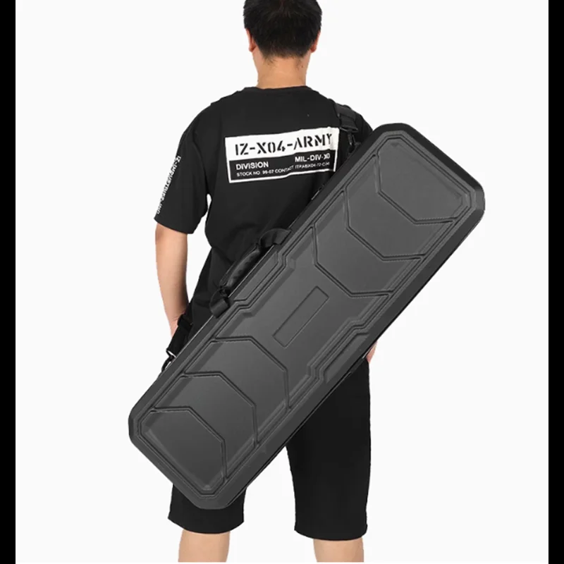 Internet Celebrity Hairstylist Portable Hairdressing Box Shockproof Box Password Toolbox Fishing Rod Fishing Gear Box Waterproof