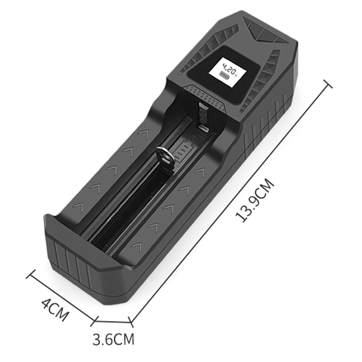 

Литиевая батарея ABEP-3.7V No 1,2 В. Универсальное зарядное устройство 7/5 подходит для вилки США 14500 16340 26650 18500 18650 21700