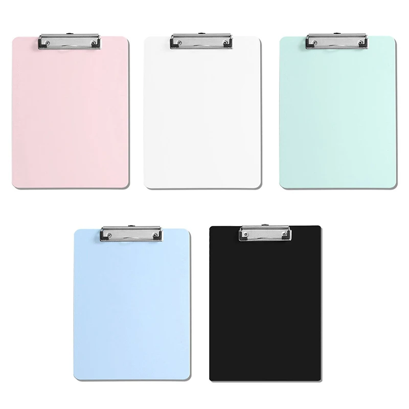 【UI-IU】A4/5/6 File Folder Clipboard Writing Pad  Clip Board Clips Test Paper Storage Organizer School Supplies Office Stationary