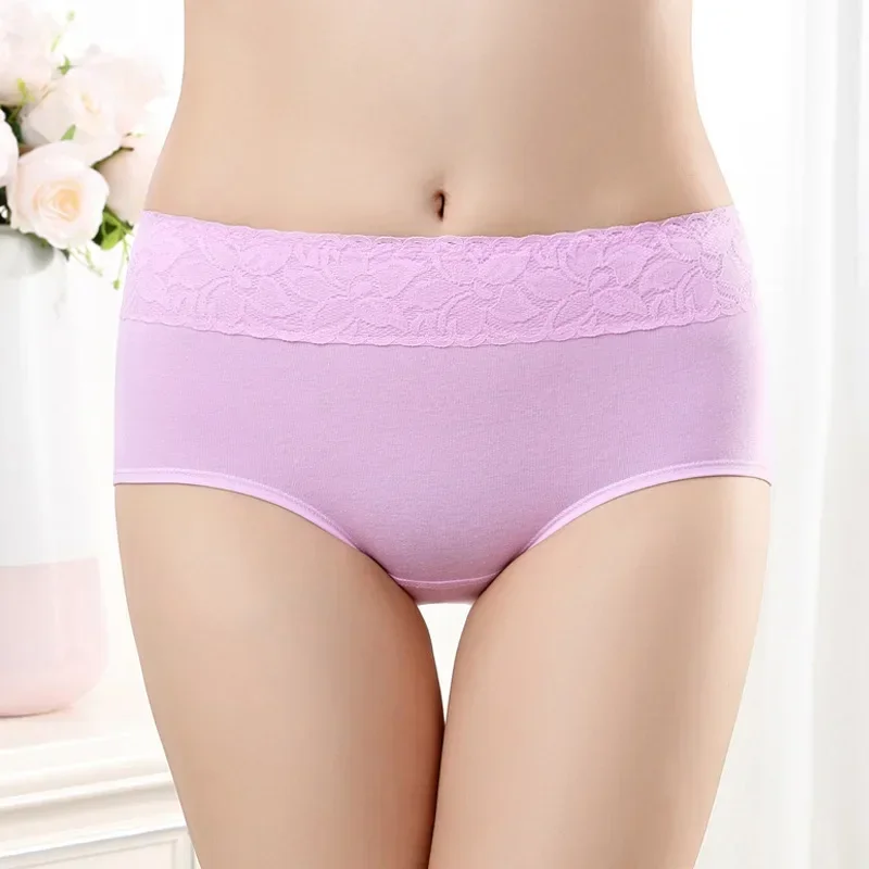 Female Physiological Pants Leak Proof Menstrual Women Underwear Period Panties Cotton Health Seamless Briefs In the waist Warm