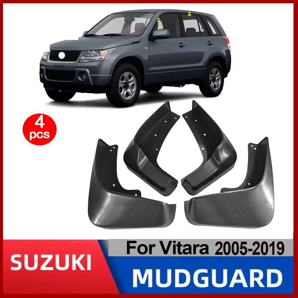 

For Suzuki VITARA 2005-2015 2006 2007 2008 2009 2010 2011 2012 Automotive Tire Mudguard Waterproof Splash Proof 4pcs Accessories