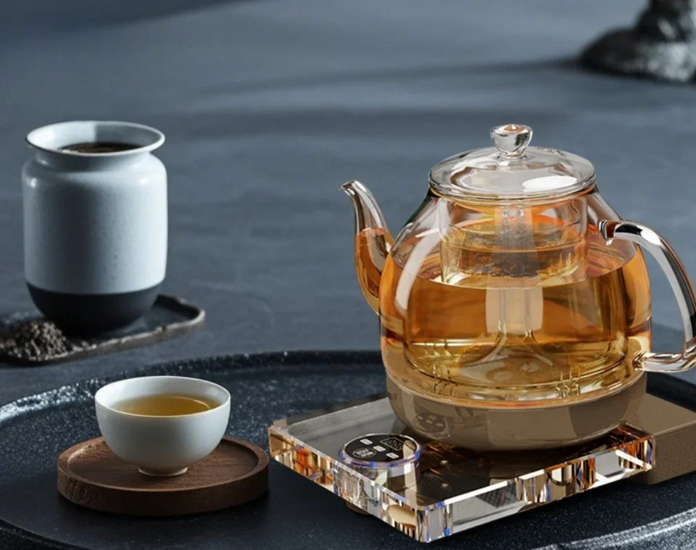 220V Kettle Crystal Glass Small Capacity Household Intelligent Constant Temperature Boiling Water Tea Making Office Tea Making