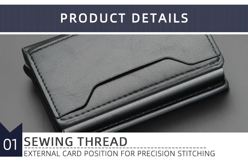 Business Magnetic Card Solt Case for Magsafe Functions Phone Case Card Holder Wallet Luxury PU Leather Men Slim Purses Pocket