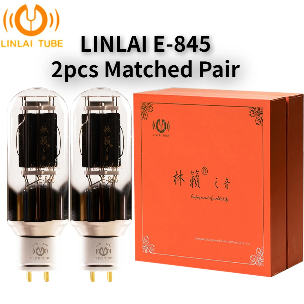 

LINLAI E-845 Vacuum Tube Audio Valve Replace 845 Tube Amplifier HIFI Audio Amplifier Kit DIY Genuine Matched Quad