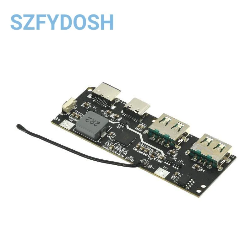 22.5W Quick Charging Mobile Power Module QC4.0 PD3.0 5 Port Dual USB Mobile Power Bank Circuit Board Protection Diy Motherboard