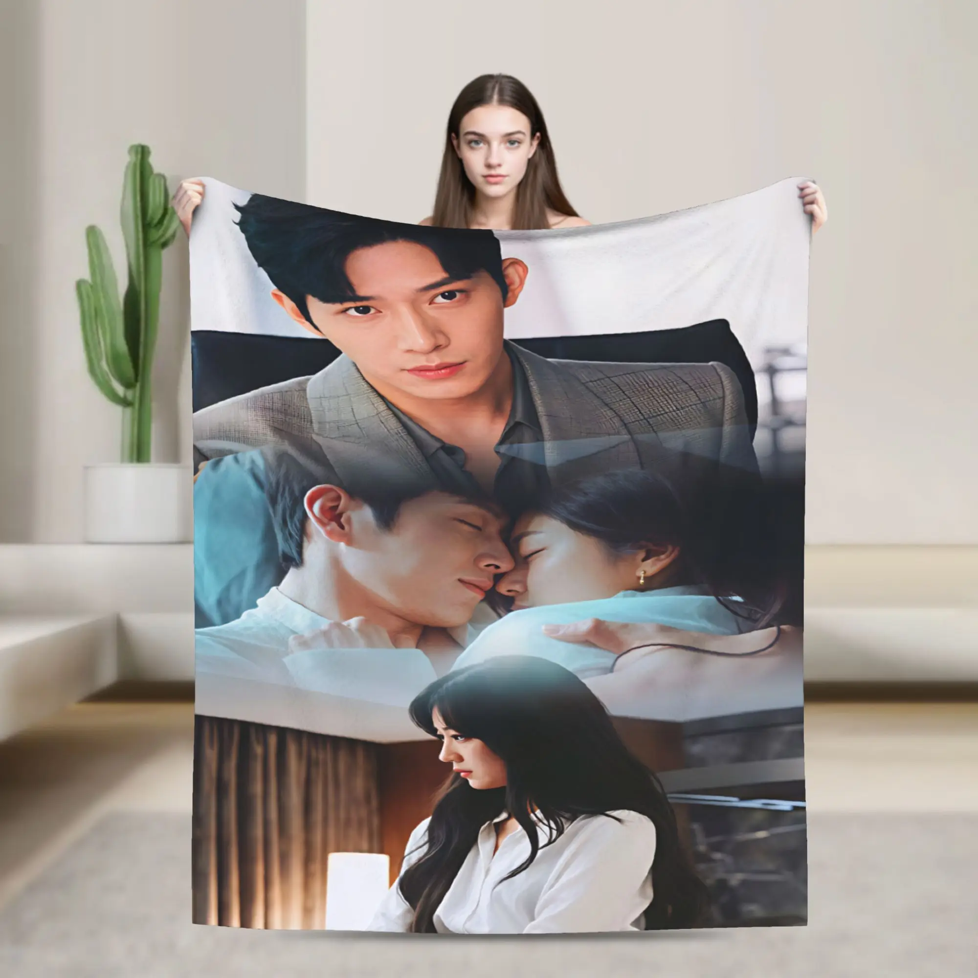 The Early Spring Plush Blankets Girls Boys C Drama Flannel Throw Blanket For Couch Chair Sofa Bed Warm Soft Quality Bedspread