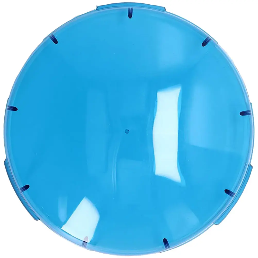 

Blue Replacement Lens Cover for Inground Pool Underwater Duty PVC Material Easy Long Lifespan Low