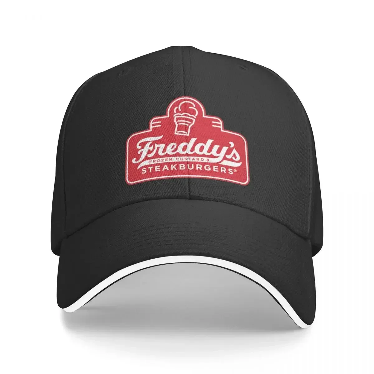 

Freddy's Frozen Custard & Steak Baseball Cap Sunhat Fashion Beach Sunscreen sun hat Women's Beach Men's