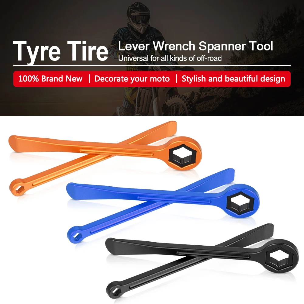 

Motorcycle Universal Tyre Tire Lever Wrench Spanner Tool Tire Motocross For Husaberg 85cc 610cc 2004-2014 85cc 501cc 2014-2018