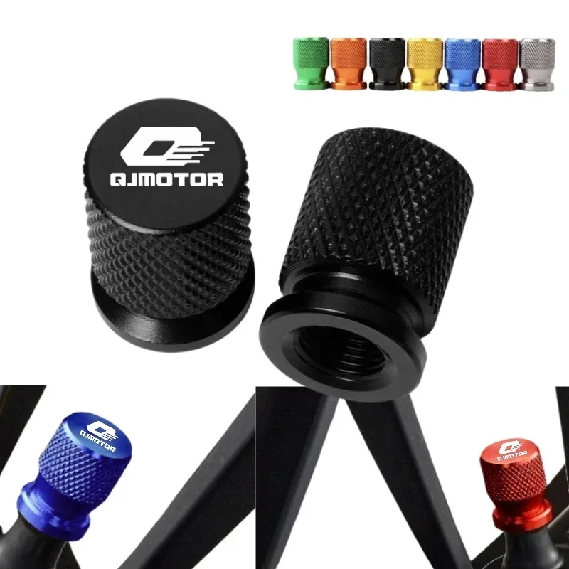 2 قطعة عجلة دراجة نارية قضيب صمام إطار قبعات الغبار غطاء ل Qjmotor Srt Srk Srv 250 300 550 650 800 S Qj 500S 300S اكسسوارات #1