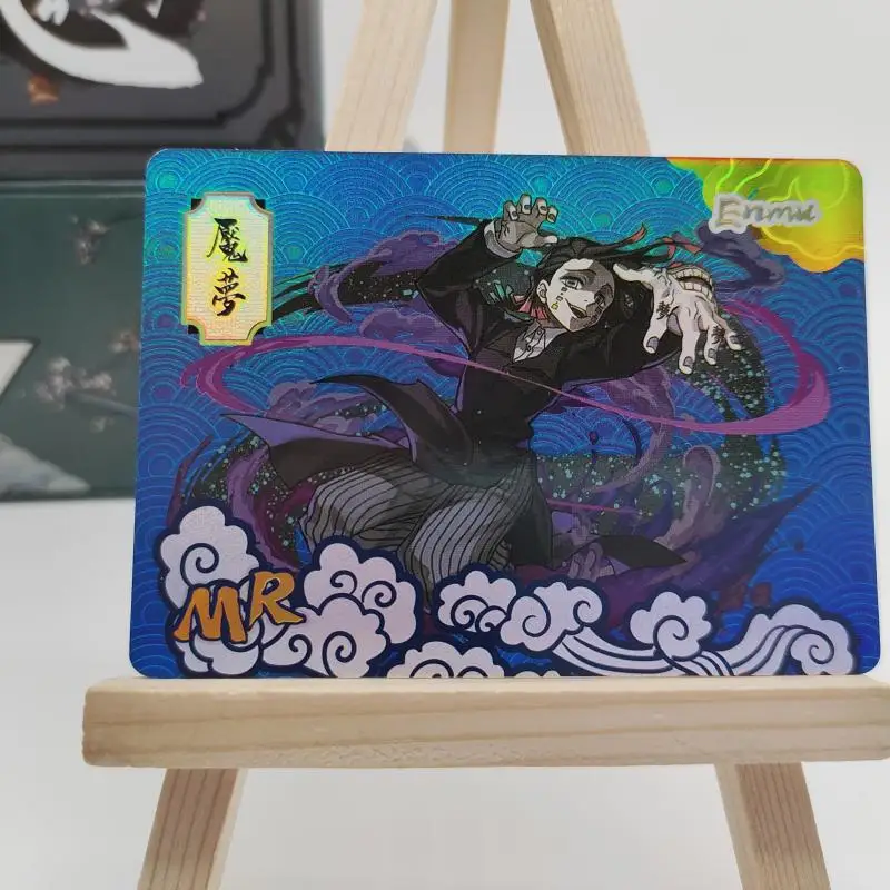 Anime Demon Slayer Tomioka Giyuu Rengoku Kyoujurou Tamayo Enmu Tsuyuri Kanao collection card Children's toys Board game card