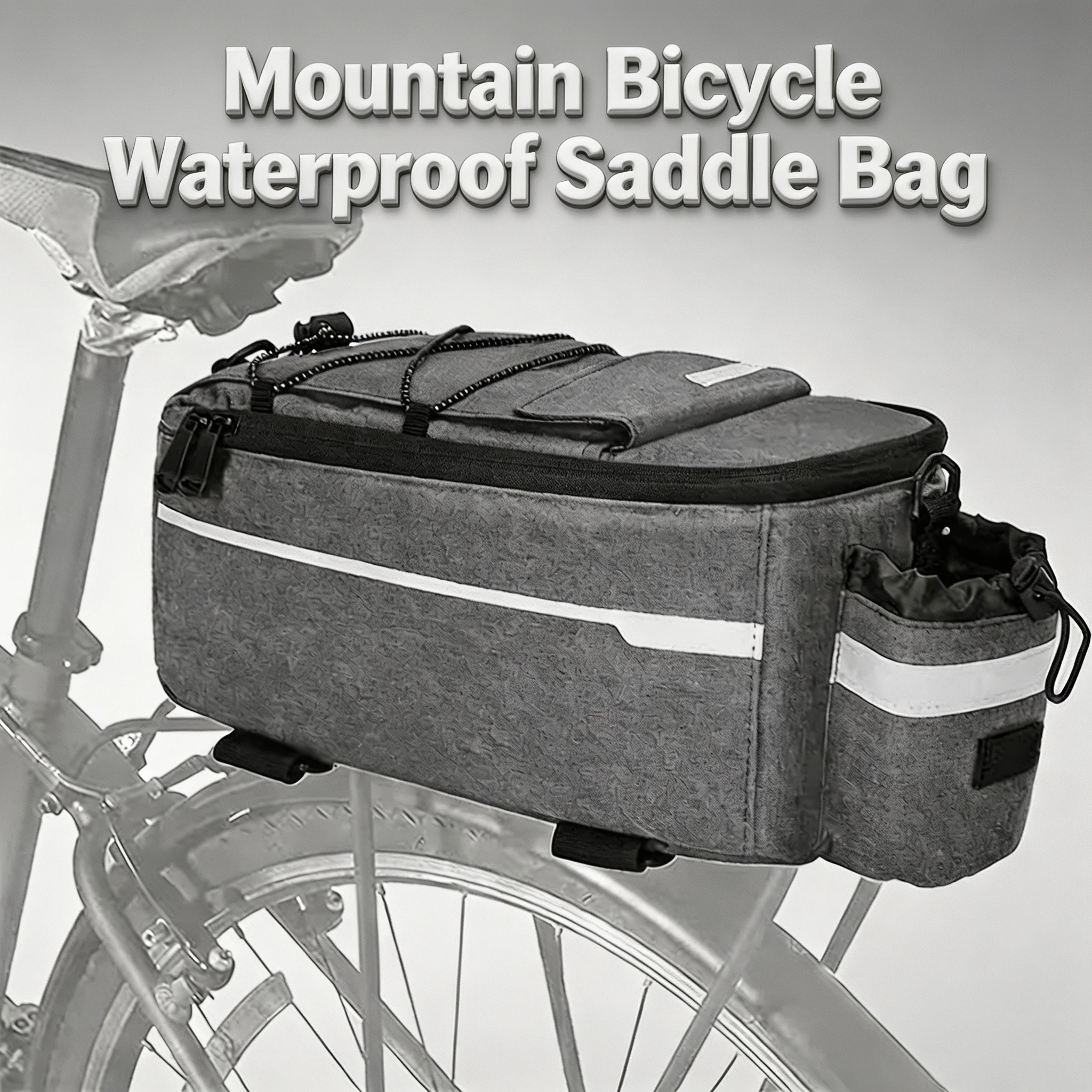 Panniers Waterproof Rear - 산악 자전거 방수 안장 가방 반사