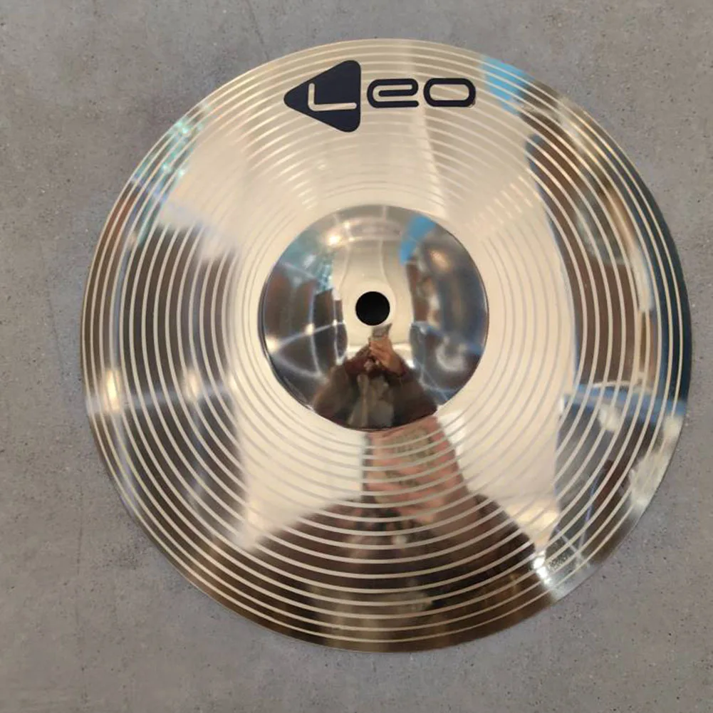 8/10 Inch Drum Brass Cymbals Percussion Splash Crash Hi-Hat Jazz Drum Cymbal Musical Instrument Parts Drum Cymbal