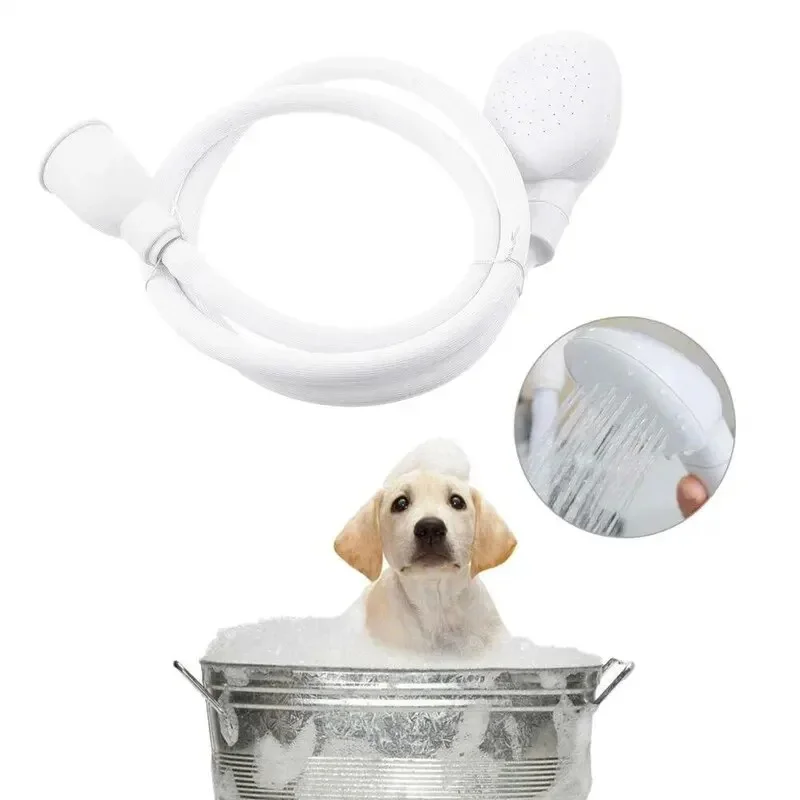 Pet Bathing Shower Sprayer, Multifunctional Dog Cat Garden Shower Head for Pet Cleaning Grooming Supplies